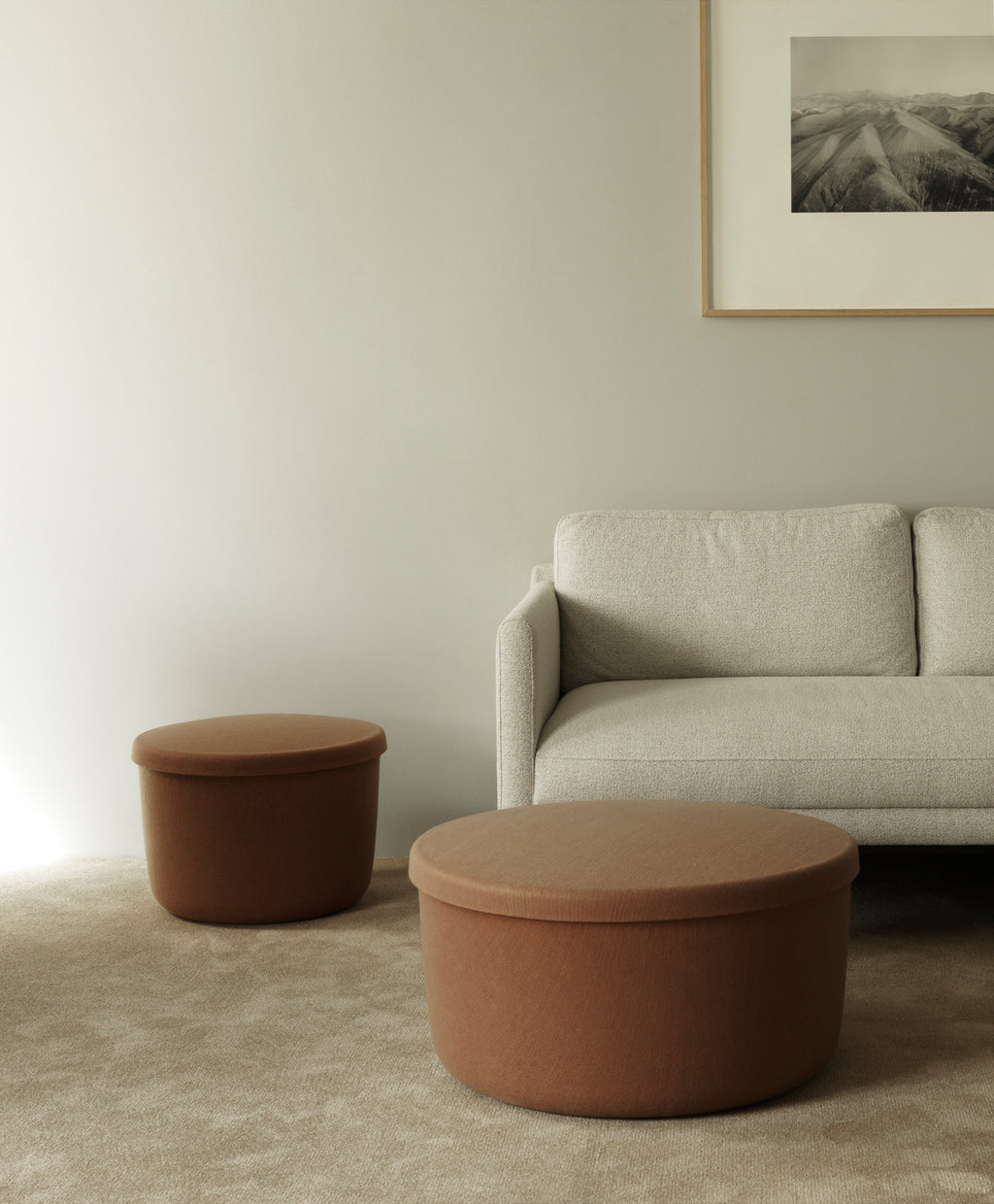 Hide Storage Pouf - Piccolo Normann Copenhagen