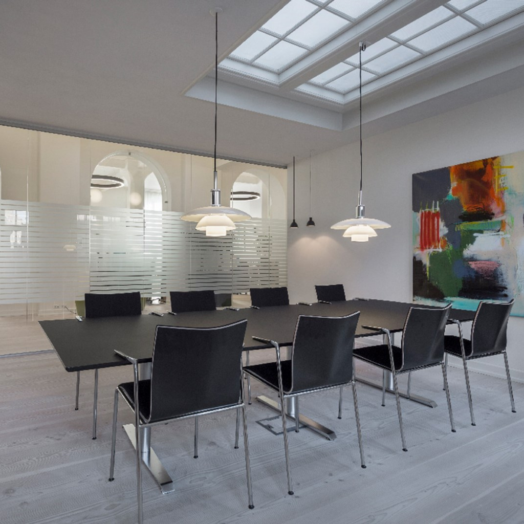 PH 4 1/2 - 4 Glass Pendant Light by Louis Poulsen at