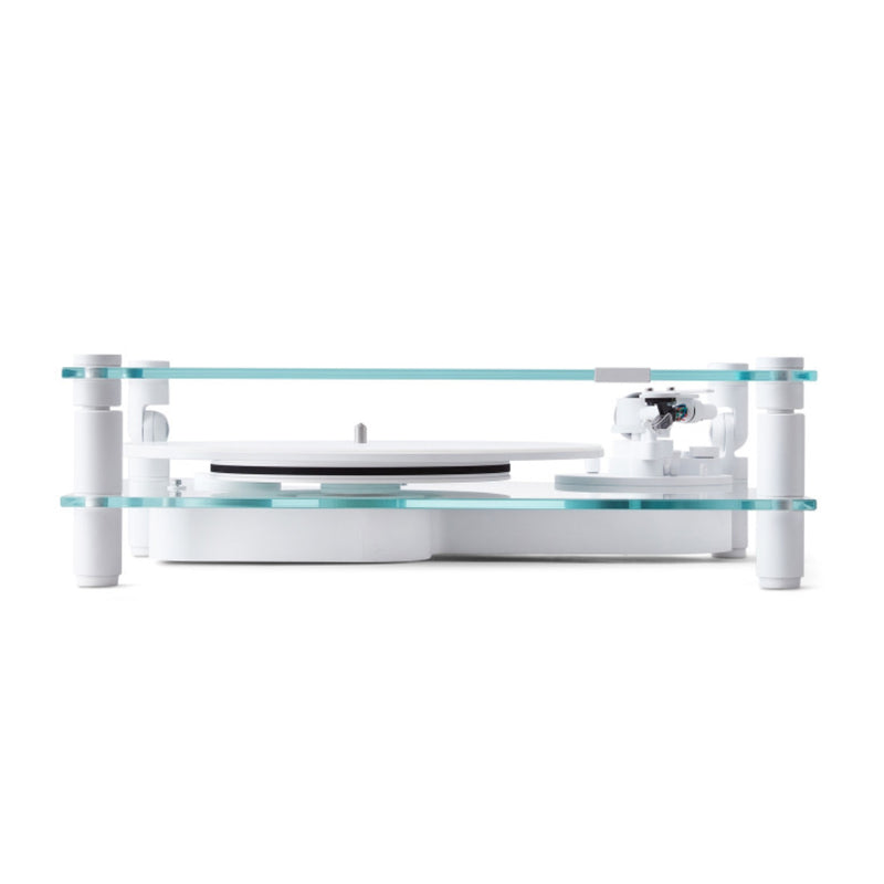 Transparent Turntable - White