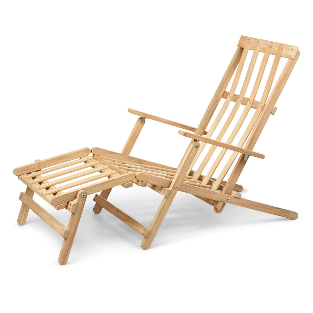 BM5565 Outdoor Deck Chair with Footrest