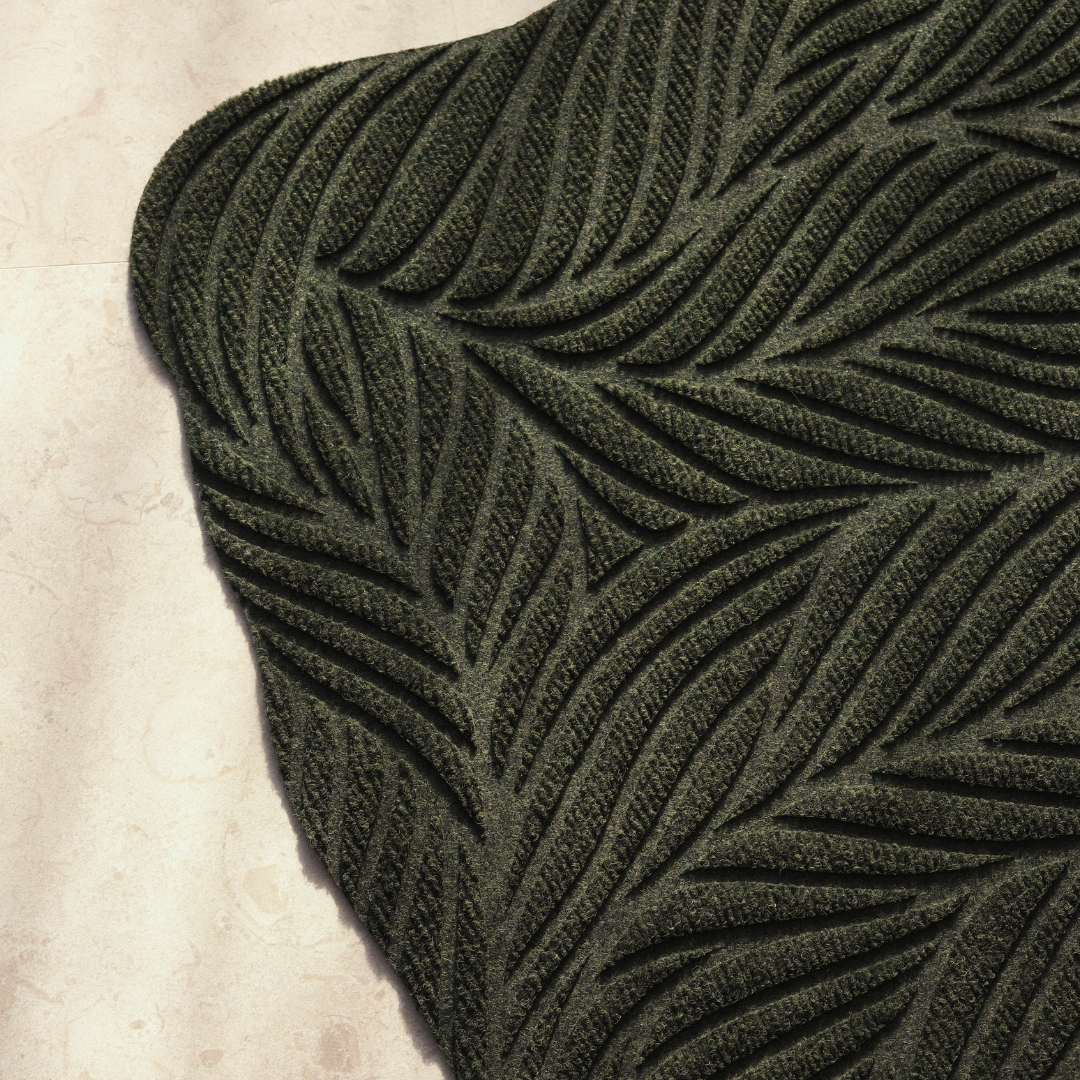 Twine Floor Mat - Green