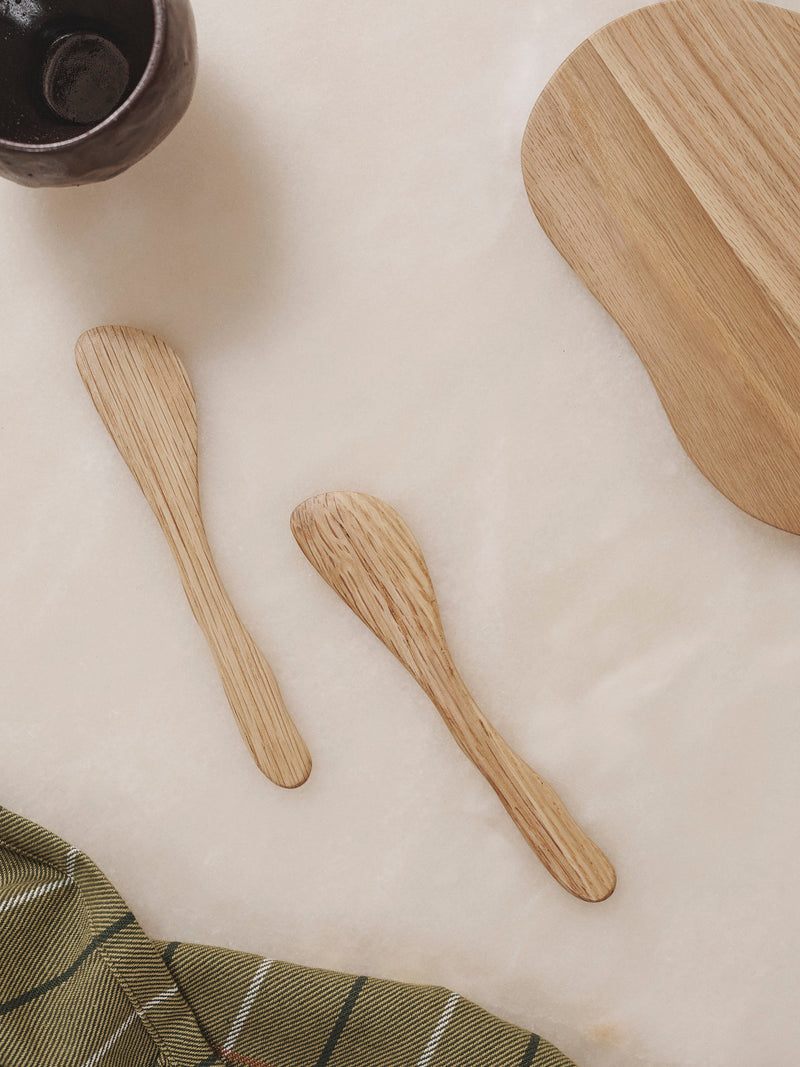 Cairn Butter Knives - Set of 2 - Oak