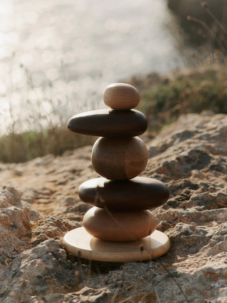 Pebble Stacking Blocks