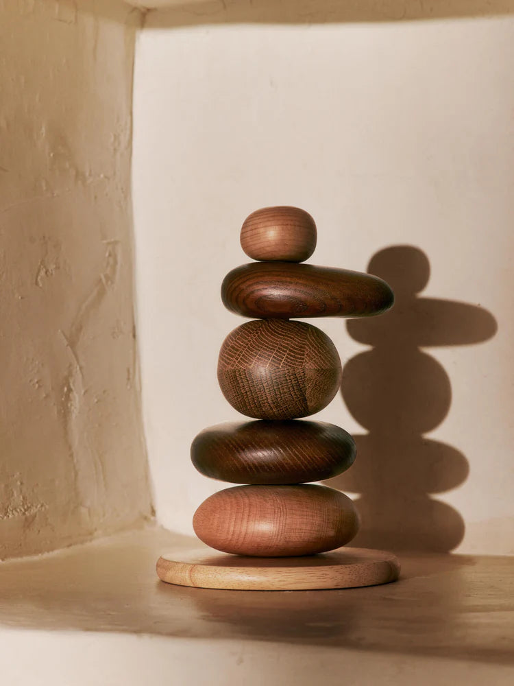 Pebble Stacking Blocks