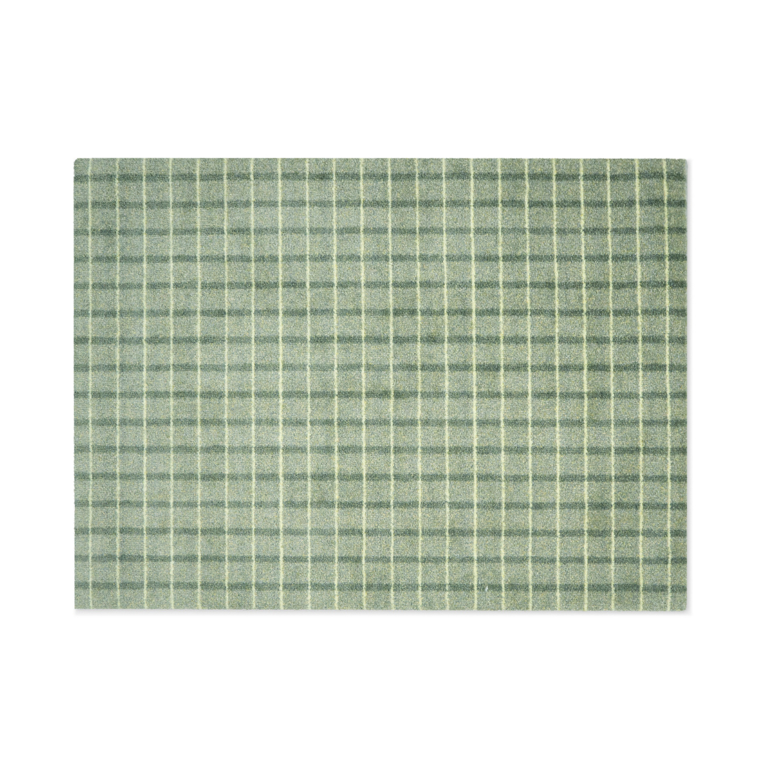 Grid Floor Mat - Matcha Lemon