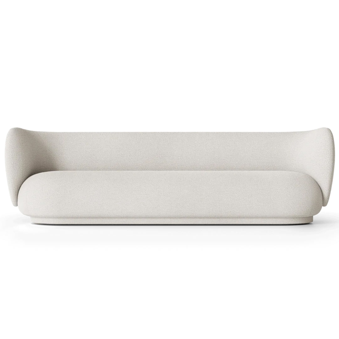 Rico 4-Seater Sofa - Bouclé Off-White