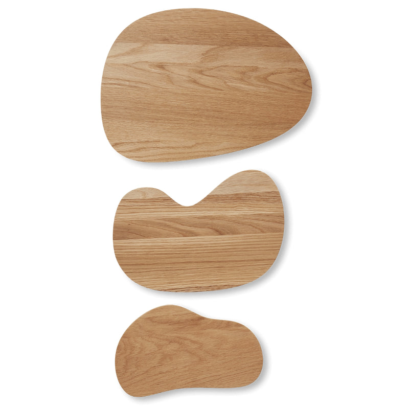 Cairn Cutting Boards - Set of 3 - Oak