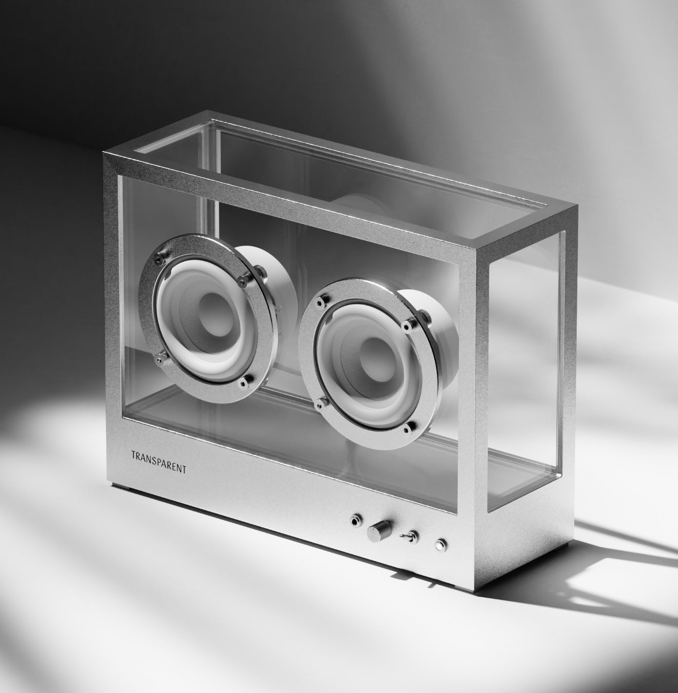 Small Transparent Speaker - Metal