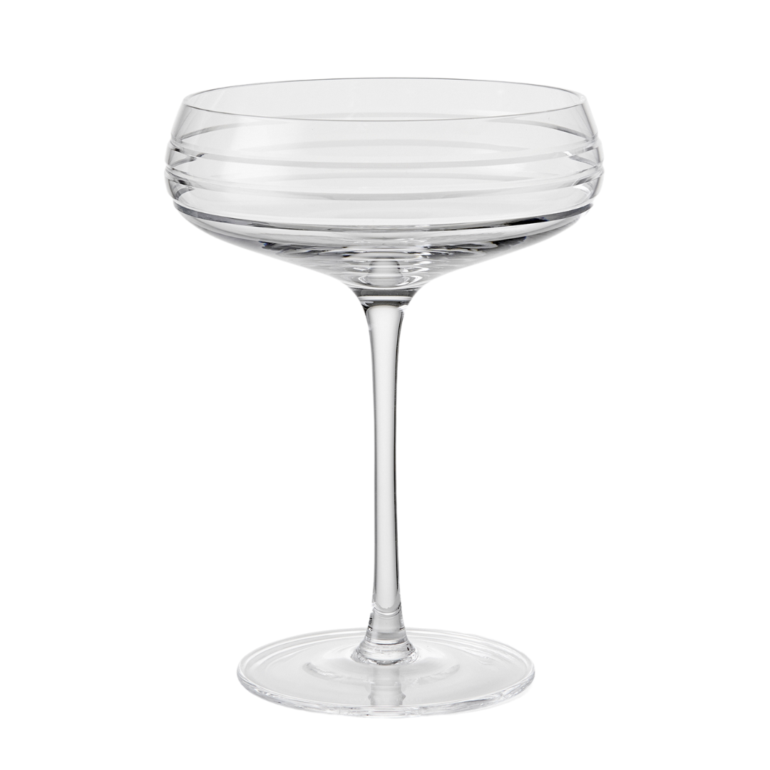 Champagne Coupe Triple Cut