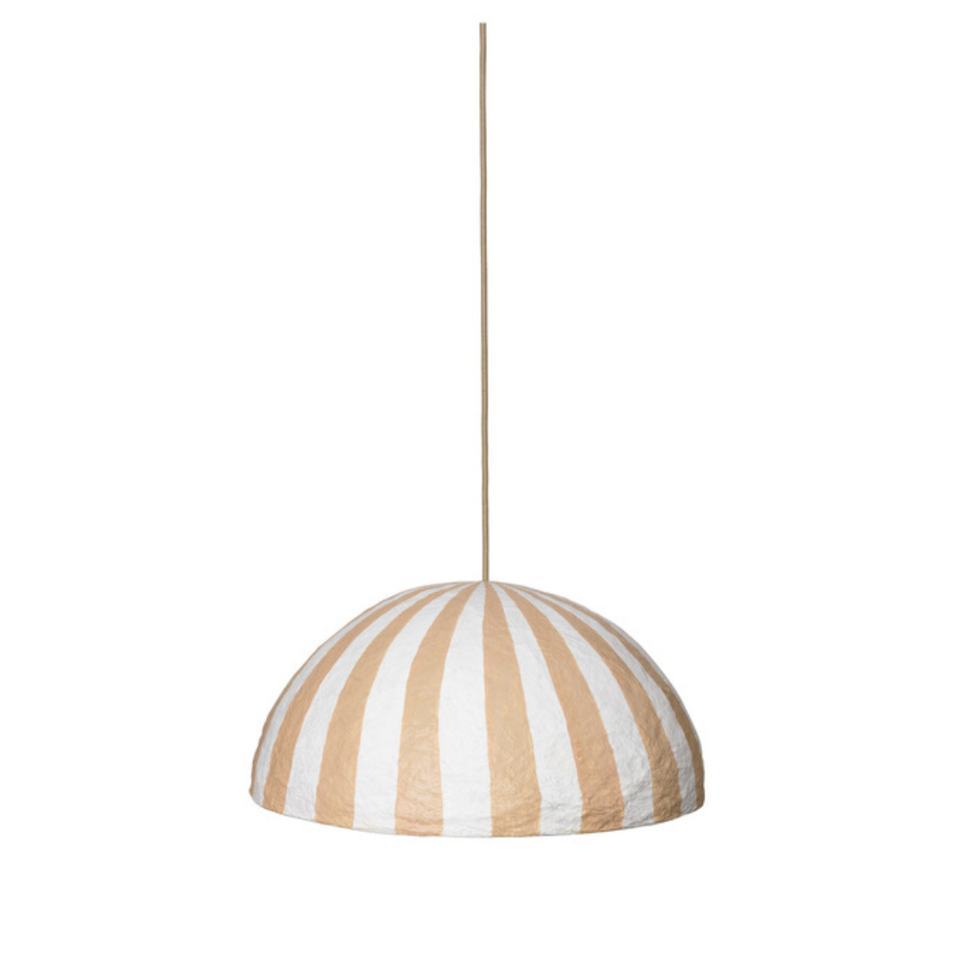 Half Dome Lampshade - Stripe