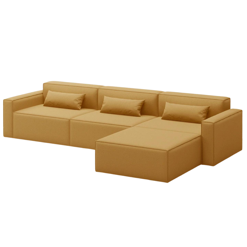 Mix Modular 4-Pc Sectional Mowat Ferro - Gus Modern at Batten Home