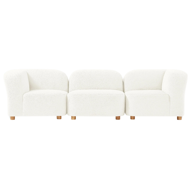 Circuit Modular 3-Pc Sofa Himalaya Cloud- Gus Modern at Batten Home