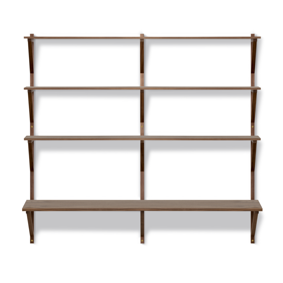 BM29 Shelf with Desk 2-Wide