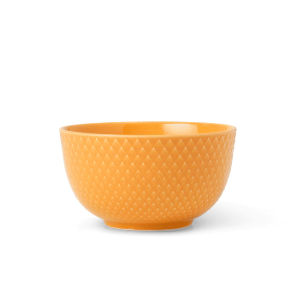 Lyngby Porcelain Rhombe Bowl 11 Yellow