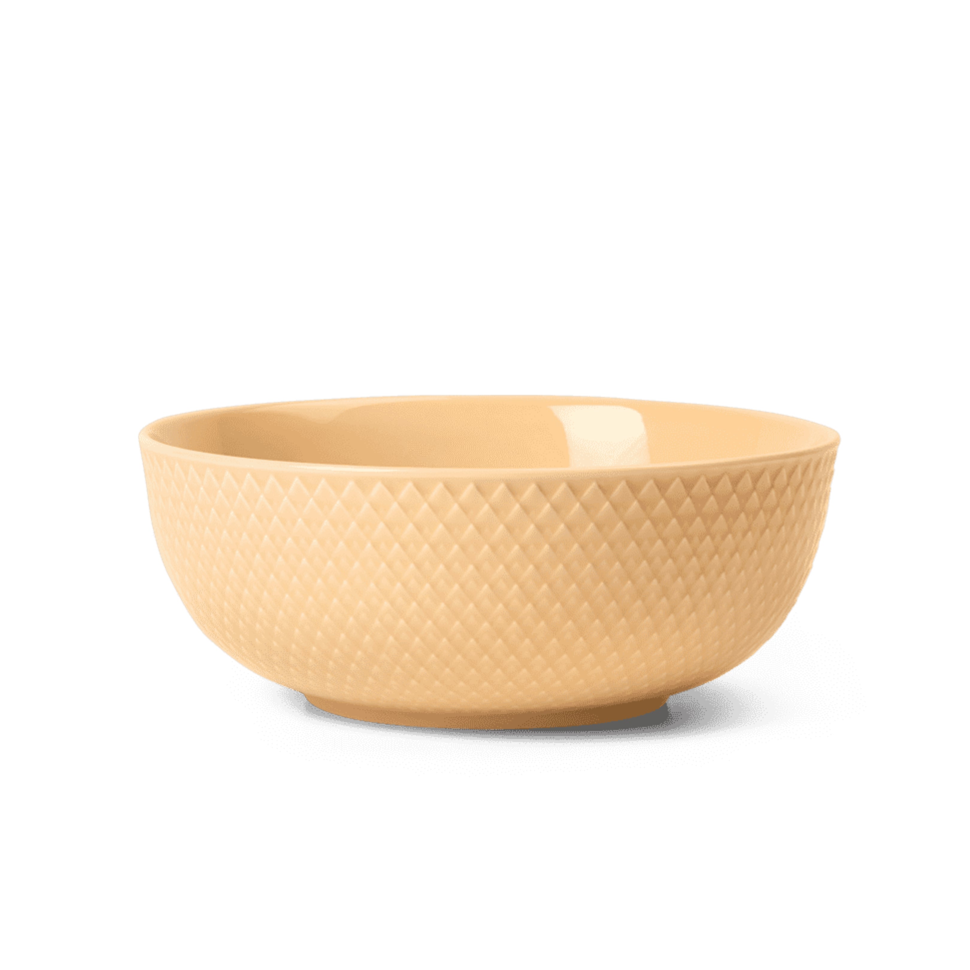 Lyngby Porcelain Rhombe Bowl 15.5 Sand