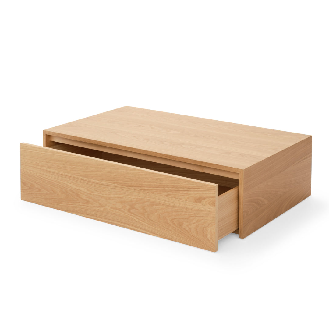 Mass High Coffee Table with Drawer