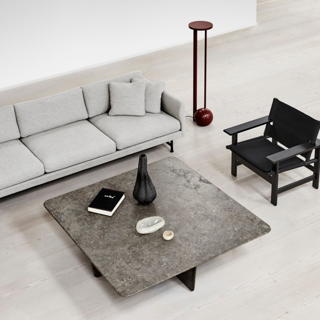 Tableau Stone Coffee Table - Square