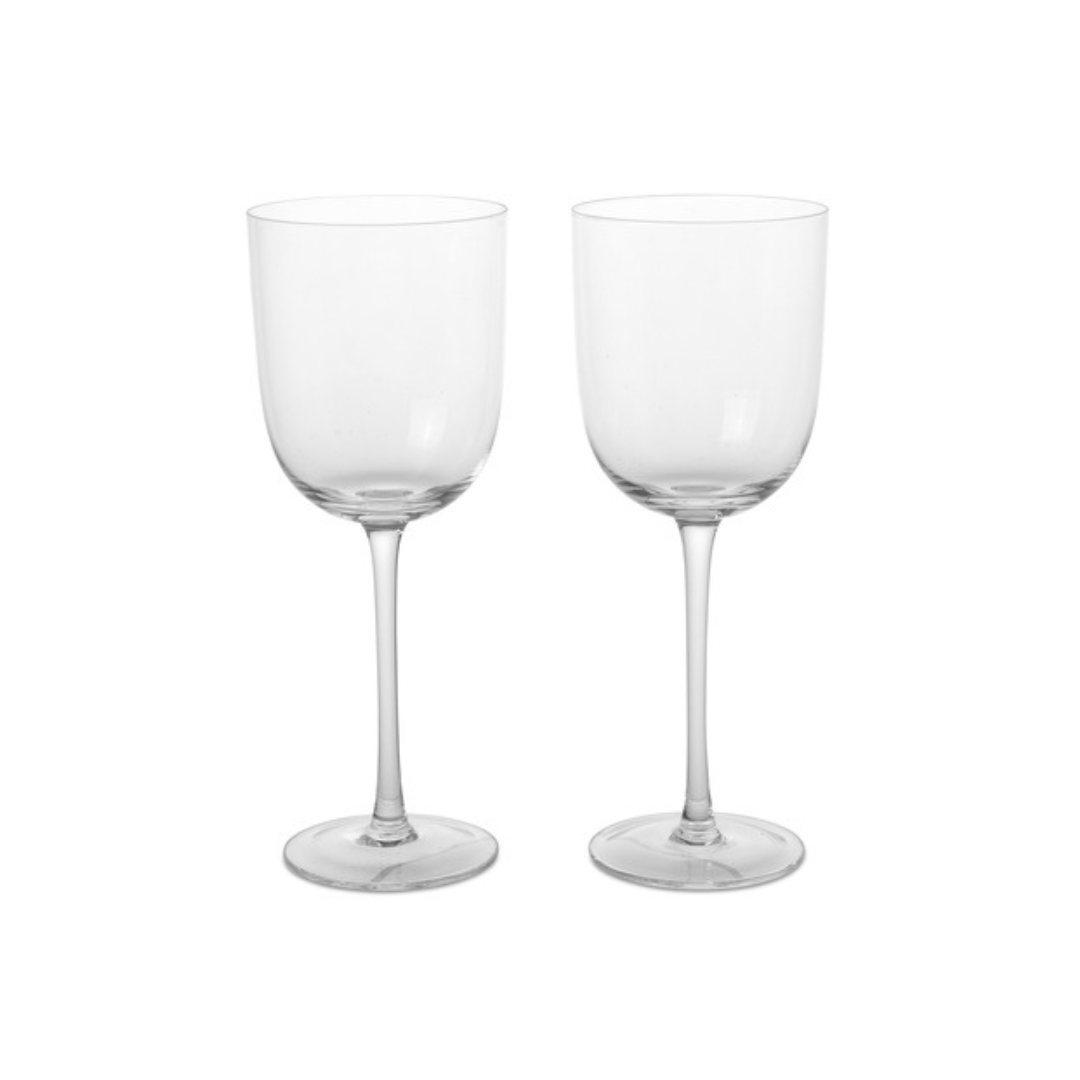 Host White Wine Glasses - Set of 2 - Clear