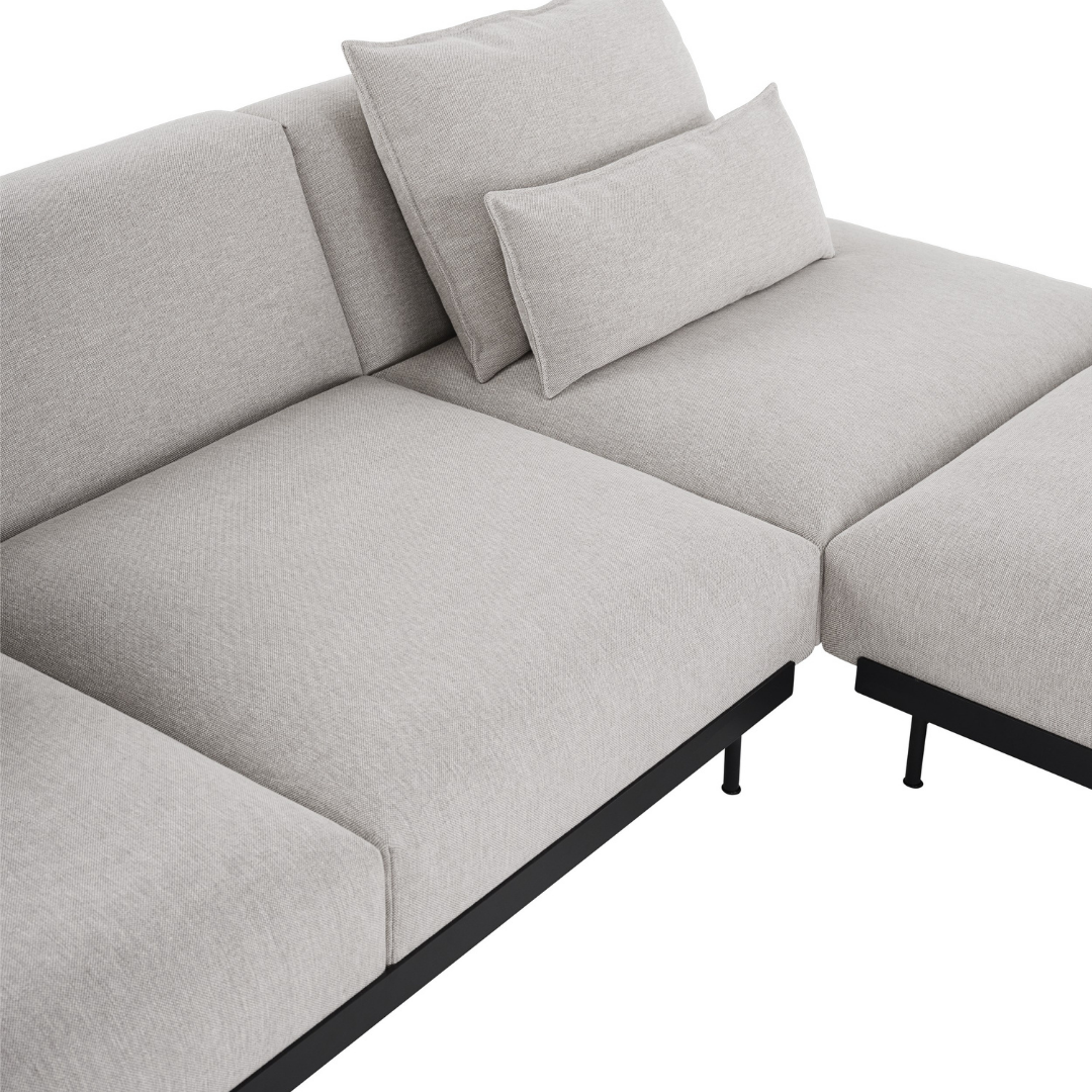 In Situ Modular Sofa - Corner Configuration 4