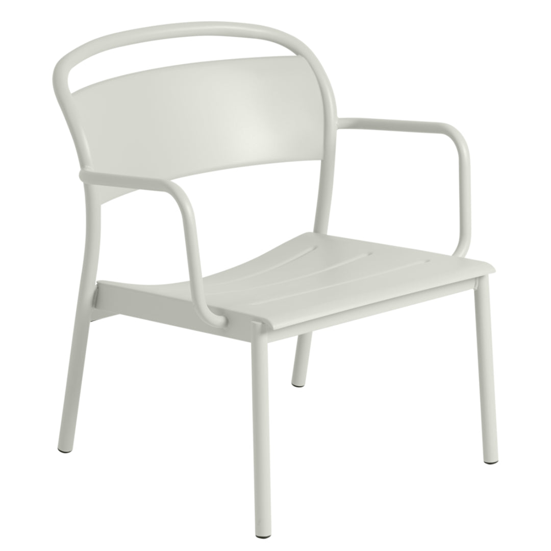 Linear Steel Lounge Arm Chair