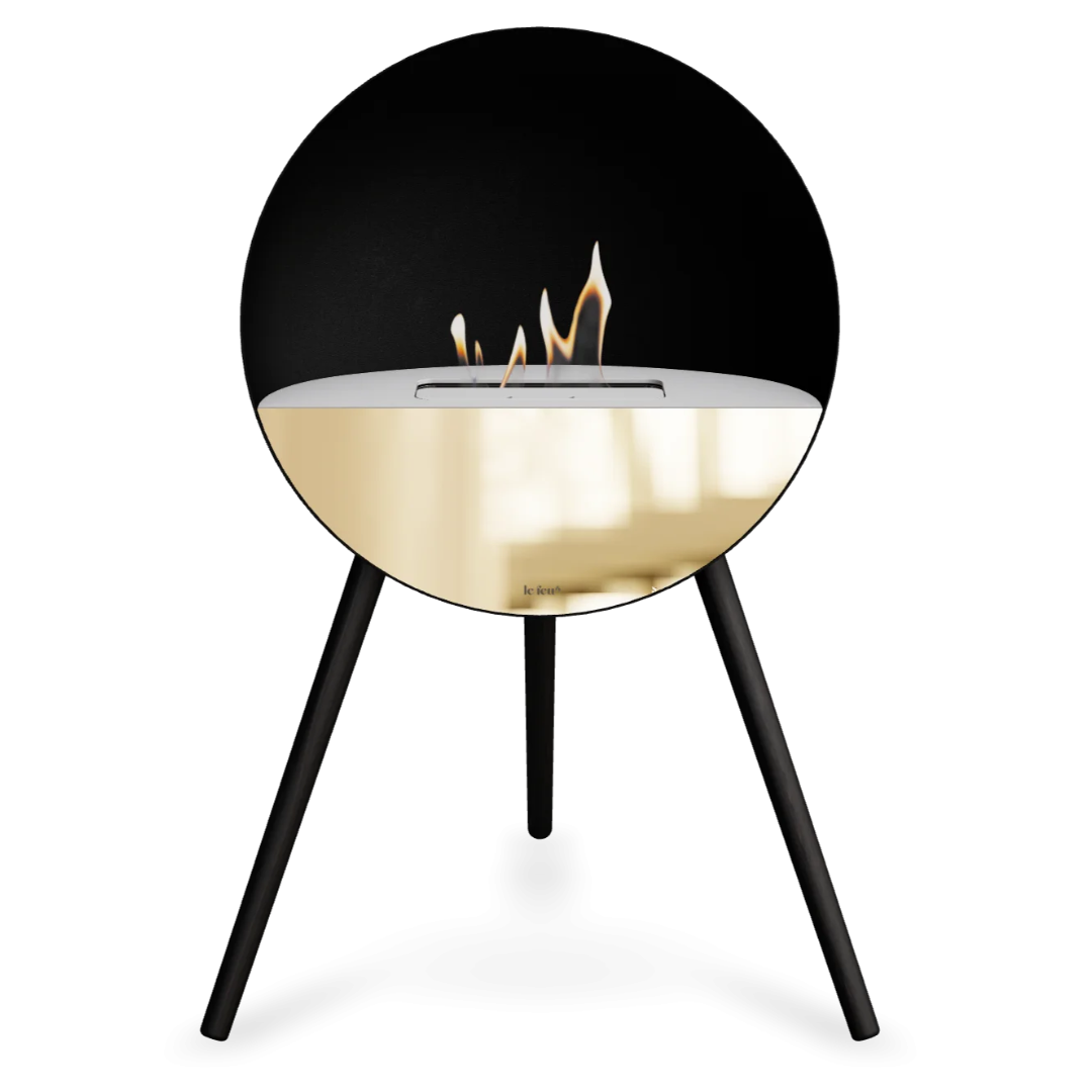 EYE Bioethanol Fireplace - Black