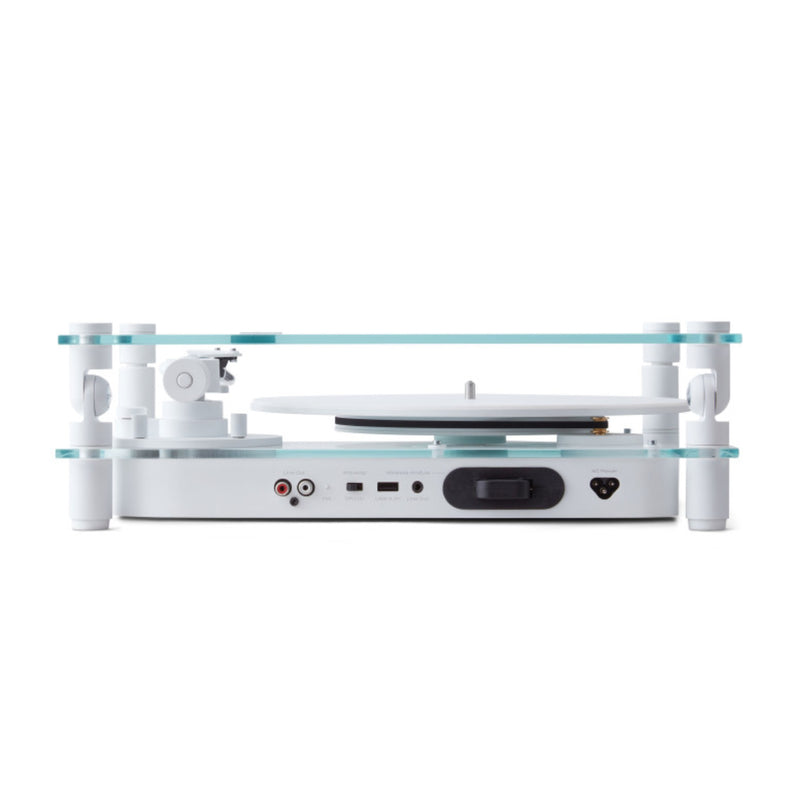 Transparent Turntable - White