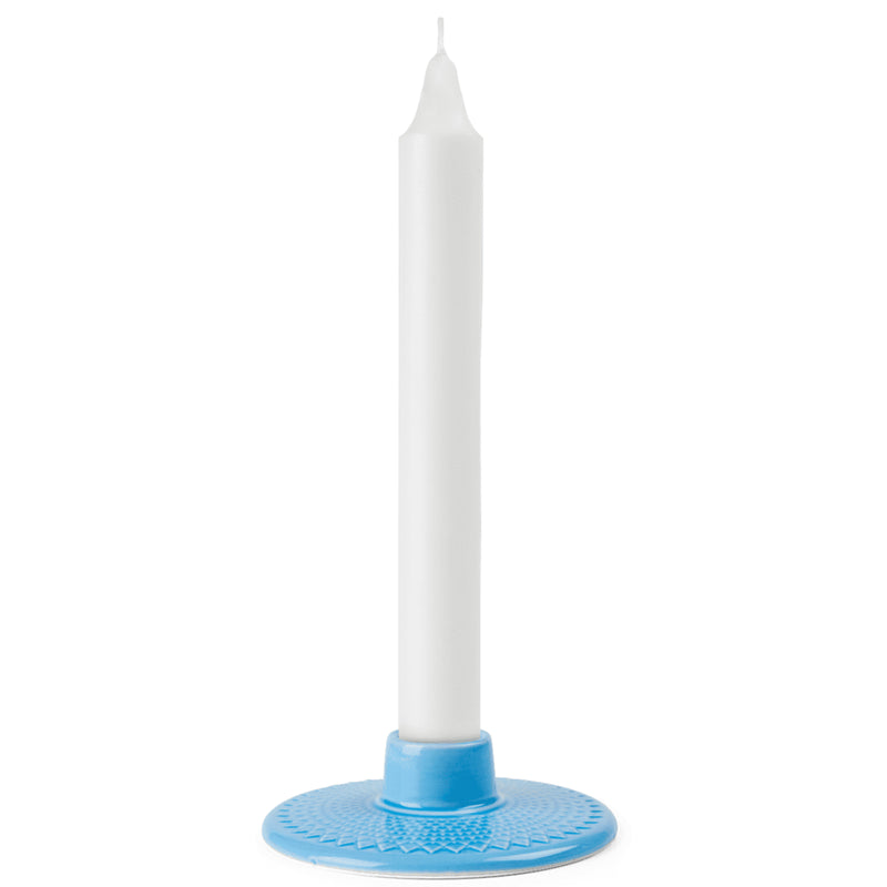 Lyngby Porcelain Rhombe Candle Holder