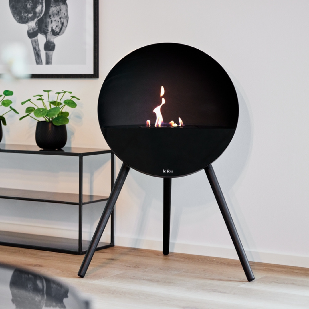 EYE Bioethanol Fireplace - Black