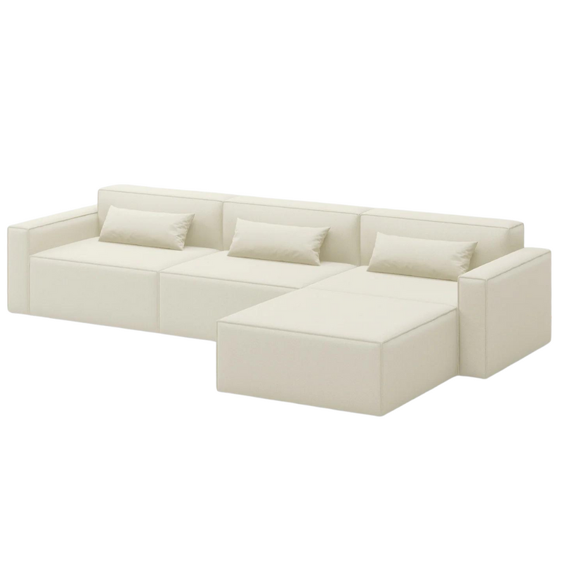 Mix Modular 4-Pc Sectional Mowat Sand - Gus Modern at Batten Home