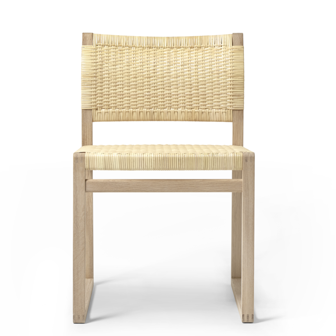 BM61 Chair - Natural Cane Wicker