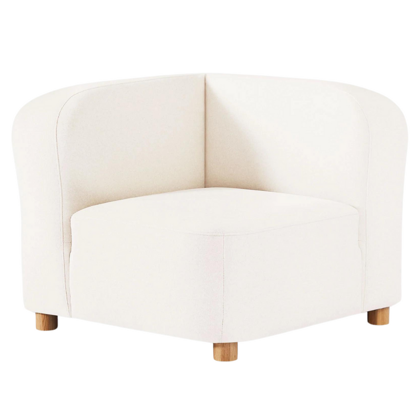 Circuit Modular Ottoman Merino Cream - Gus Modern at Batten Home