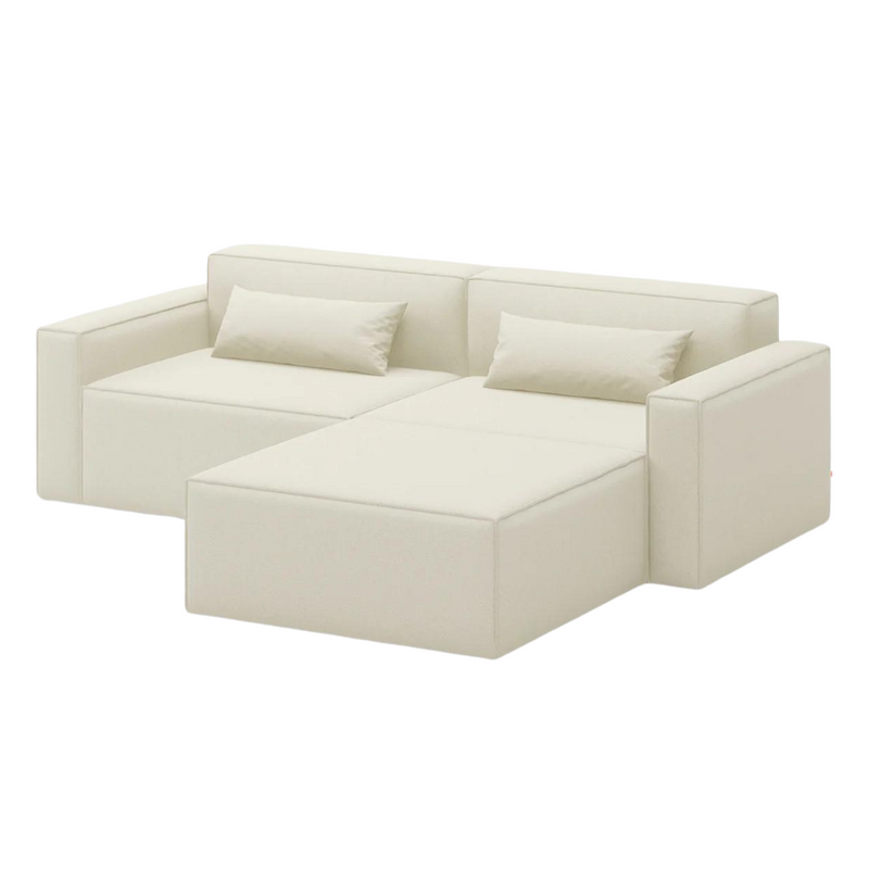 Mix Modular 3-Pc Sectional Mowat Sand - Gus Modern at Batten Home