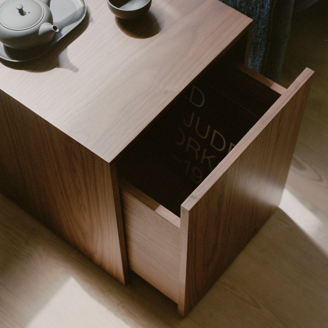 Mass Side Table with Drawer