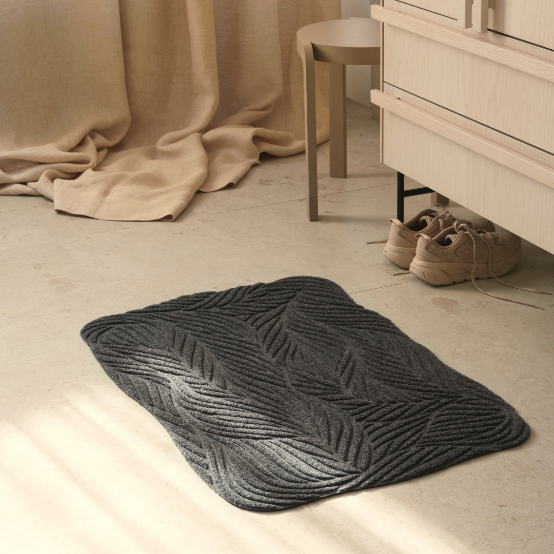 Twine Floor Mat - Grey