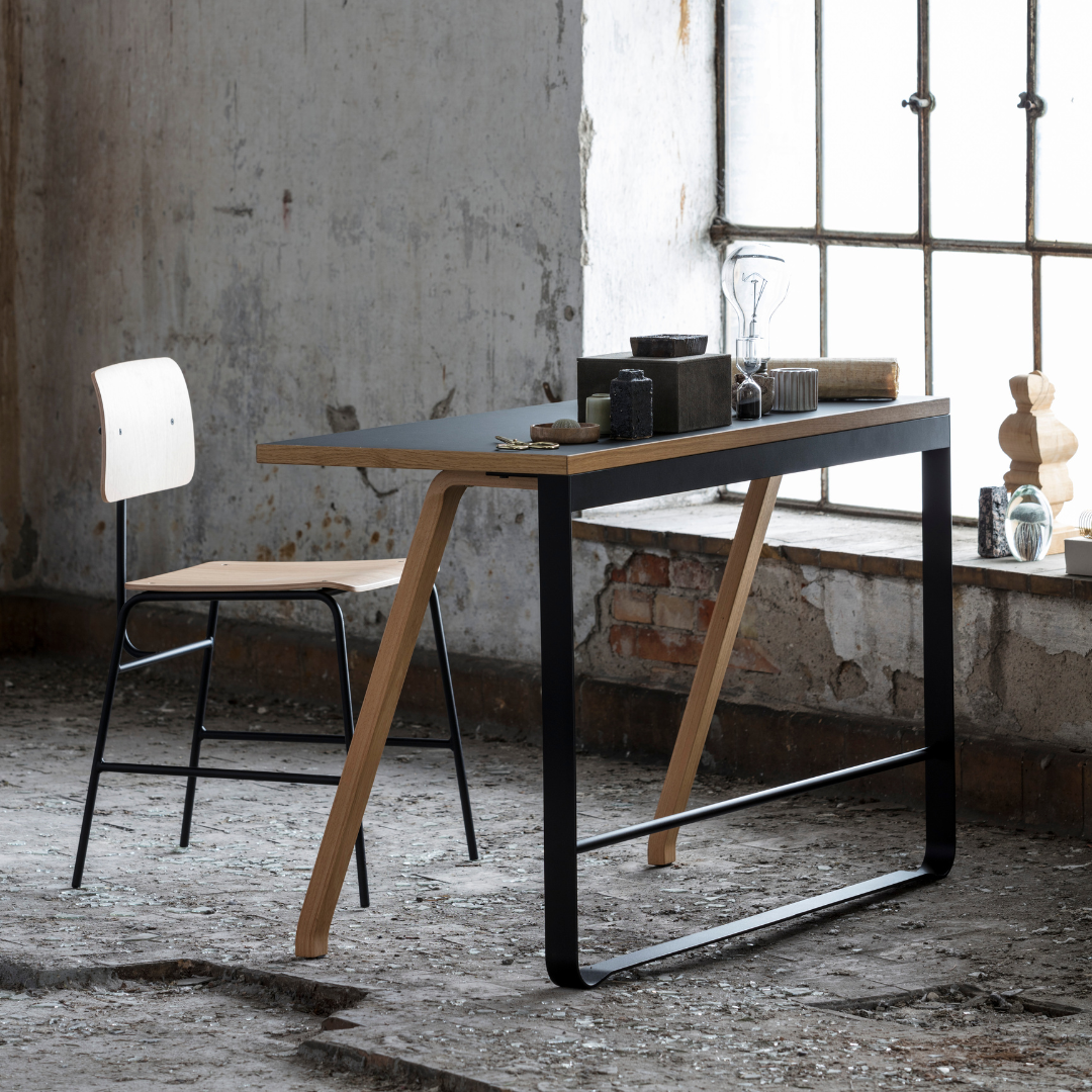 Hemingway Desk, Oak/Oak