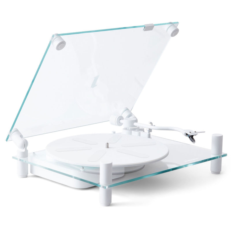 Transparent Turntable - White