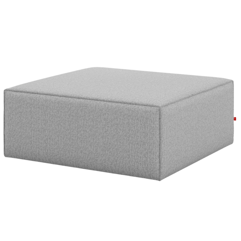 Mix Modular Ottoman Parliament Stone - Gus Modern at Batten Home