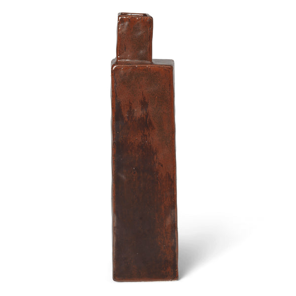 Koa Vase - H40 - Red Brown