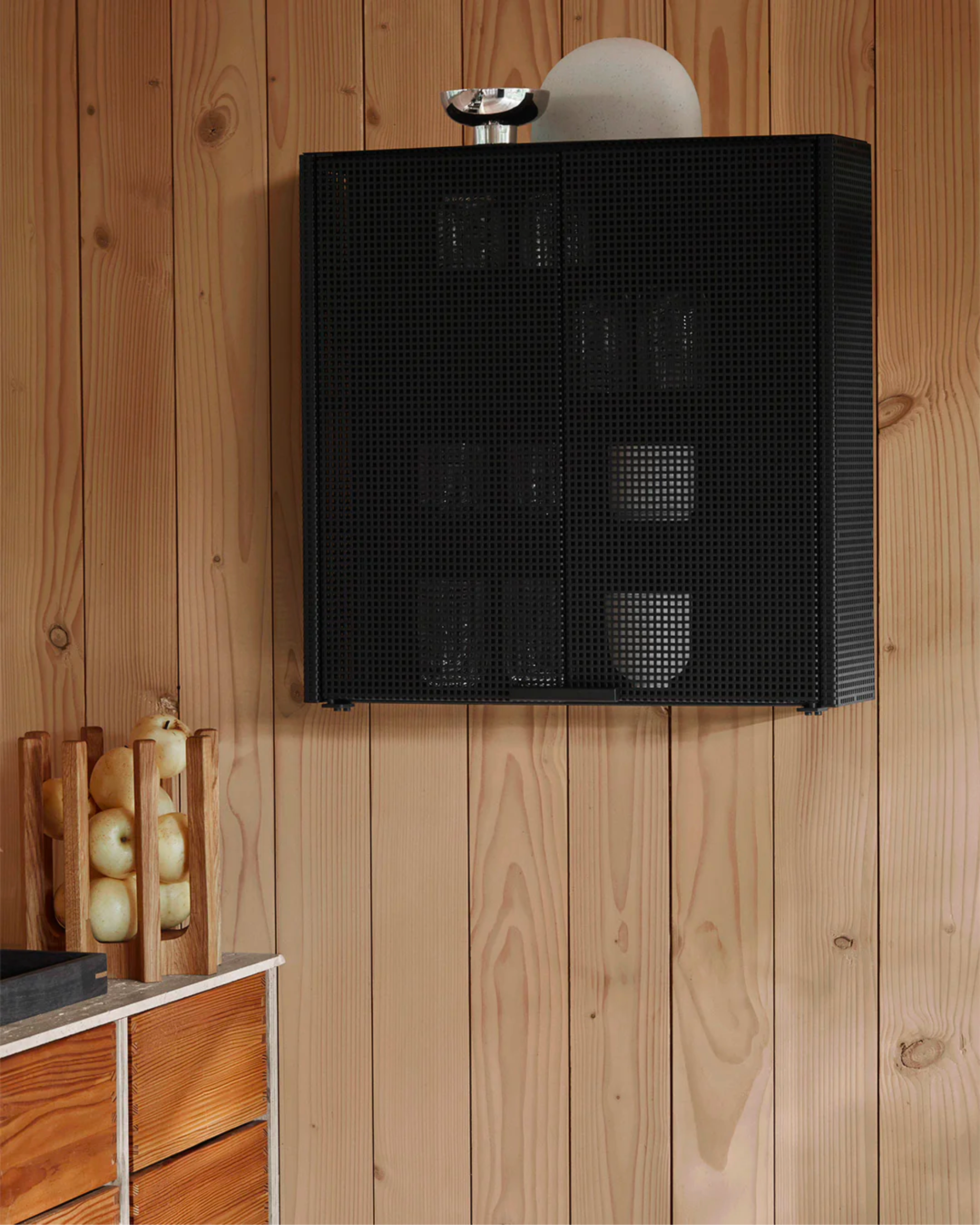 Grid Wall Cabinet