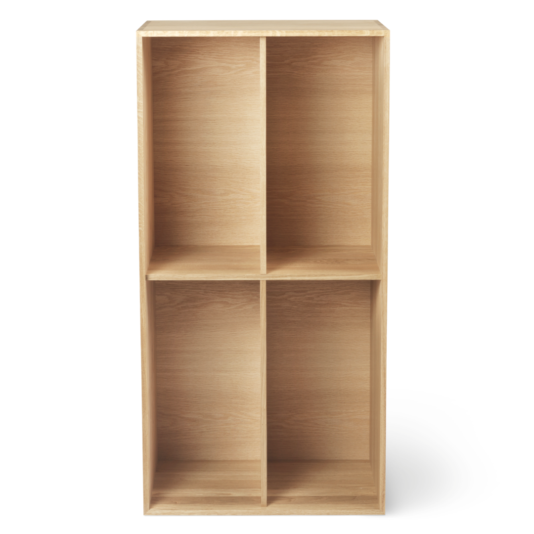 FK63 Shelving System - Four-Section Upright Bookcase