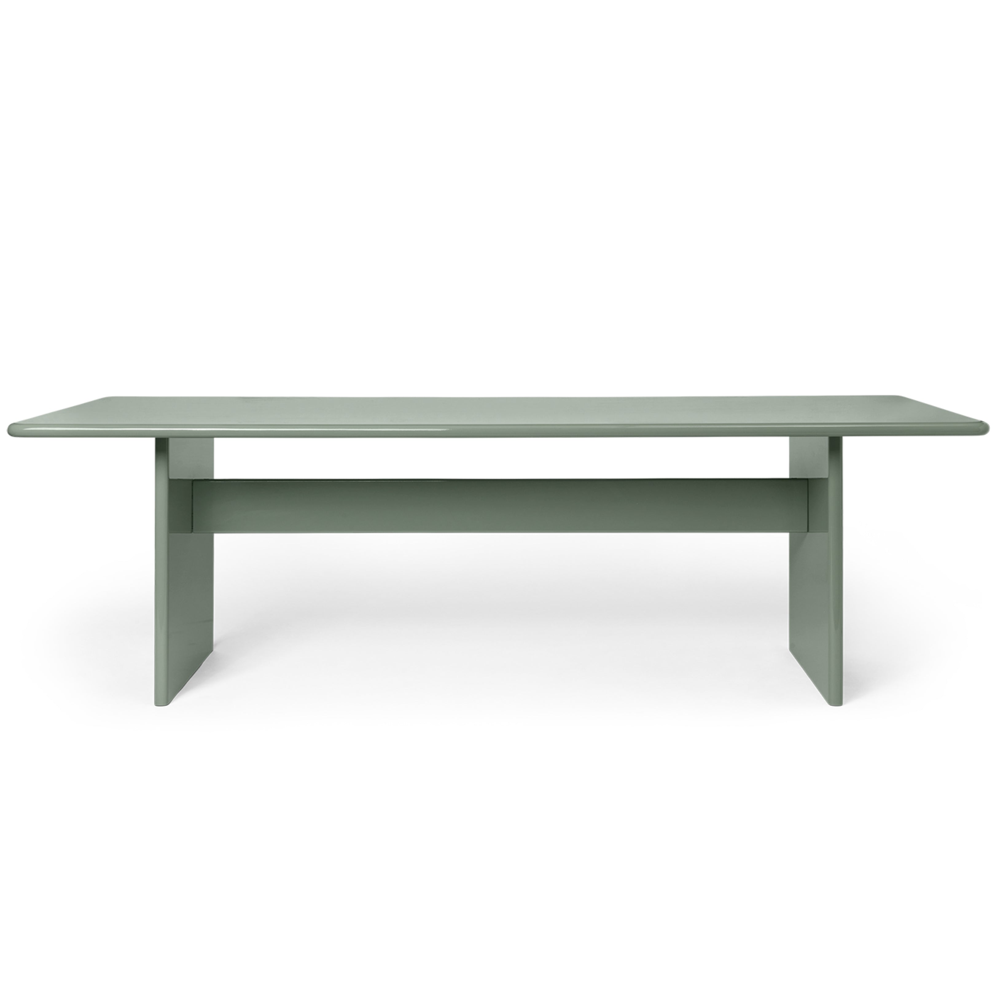 Rink Dining Table - Tea Green