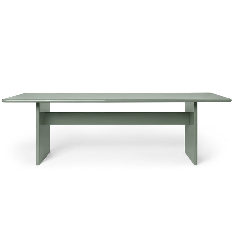 Rink Dining Table - Tea Green