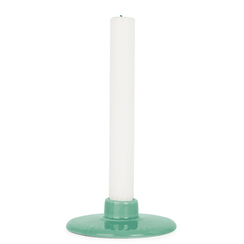 Lyngby Porcelain Rhombe Candle Holder