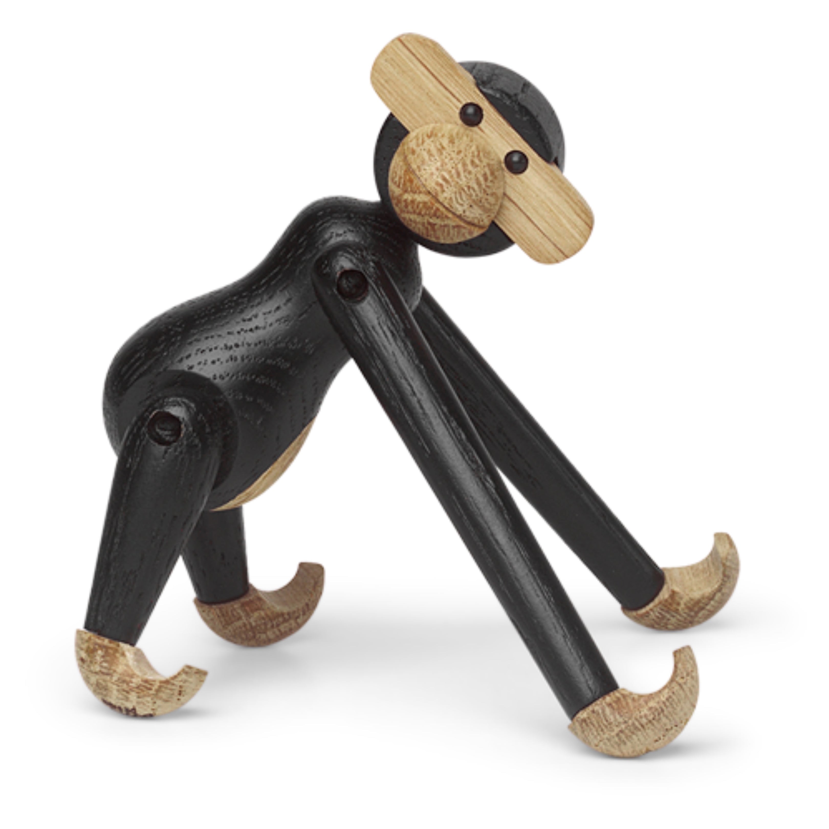 Kay Bojesen Monkey Mini, Black Stained Oak