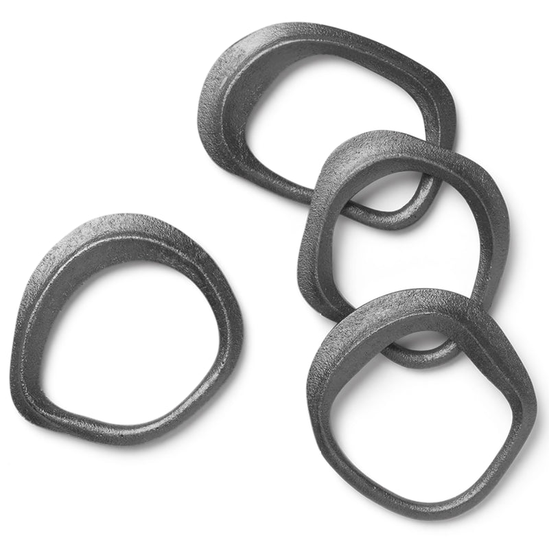 Flow Napkin Rings - Set of 4