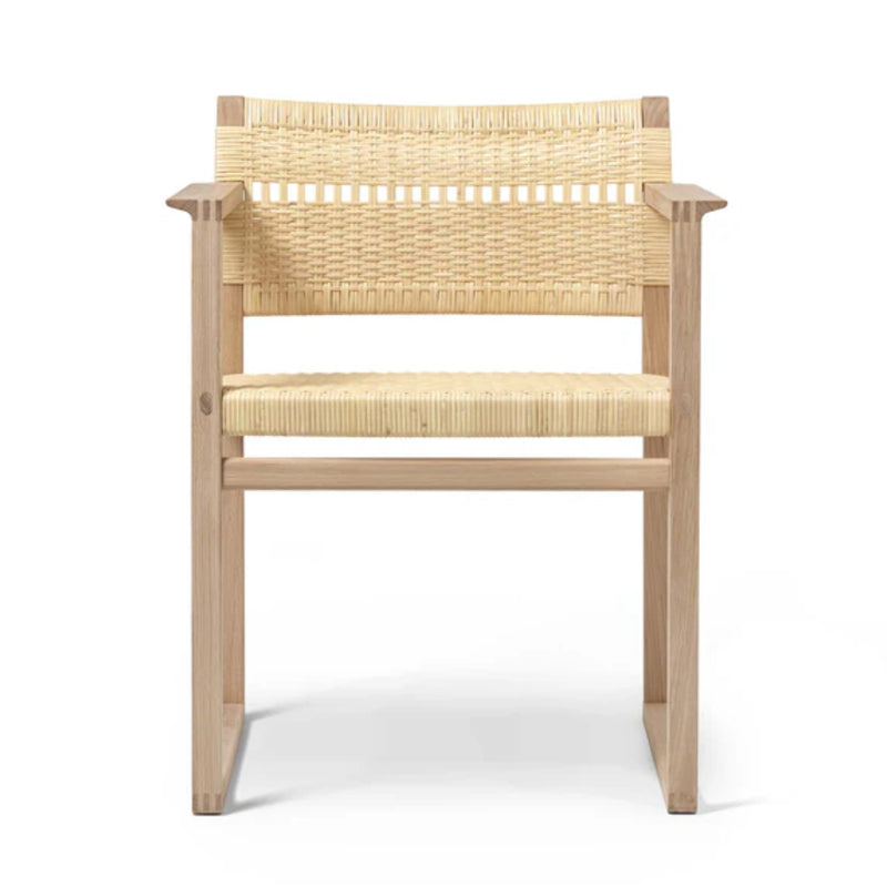 BM62 Armchair - Natural Cane Wicker