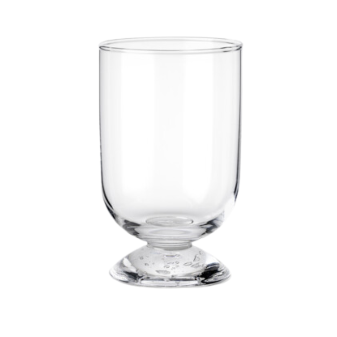 Bubble Glass - Water - Tall - Plain Top