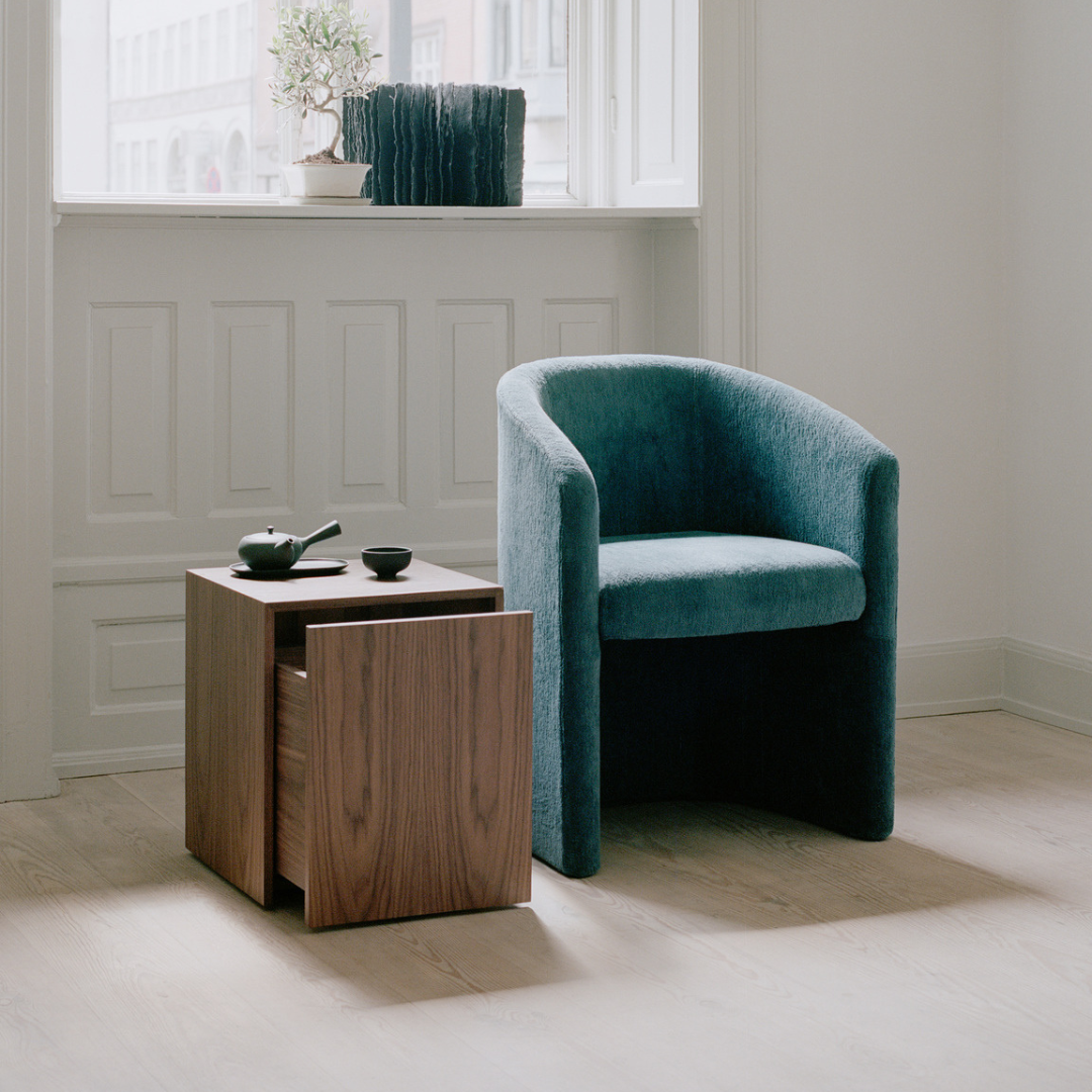 Mass Side Table with Drawer