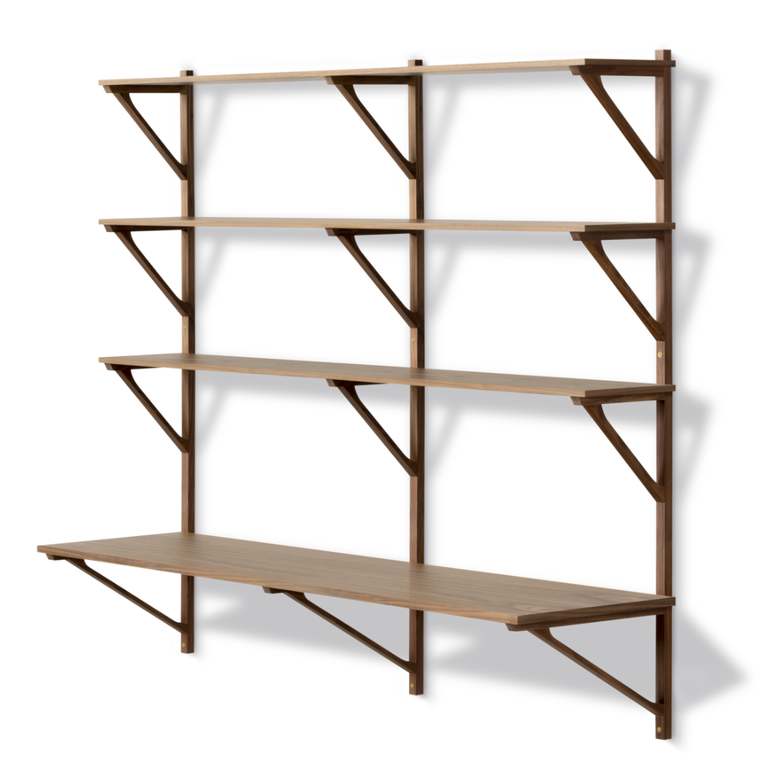 BM29 Shelf with Desk 2-Wide