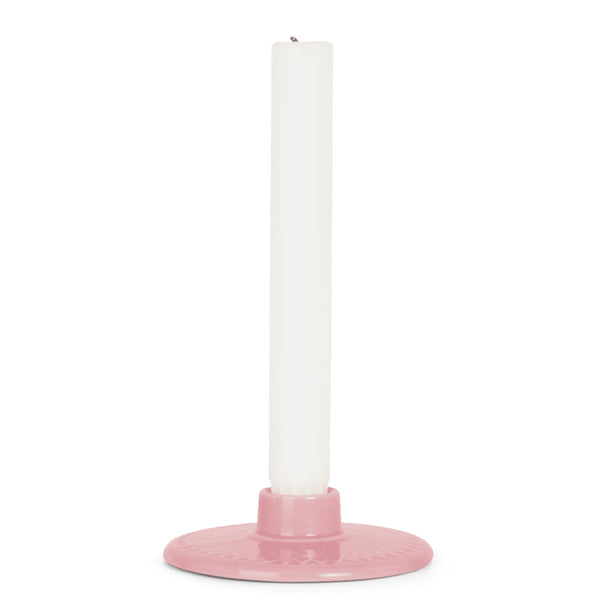 Lyngby Porcelain Rhombe Candle Holder